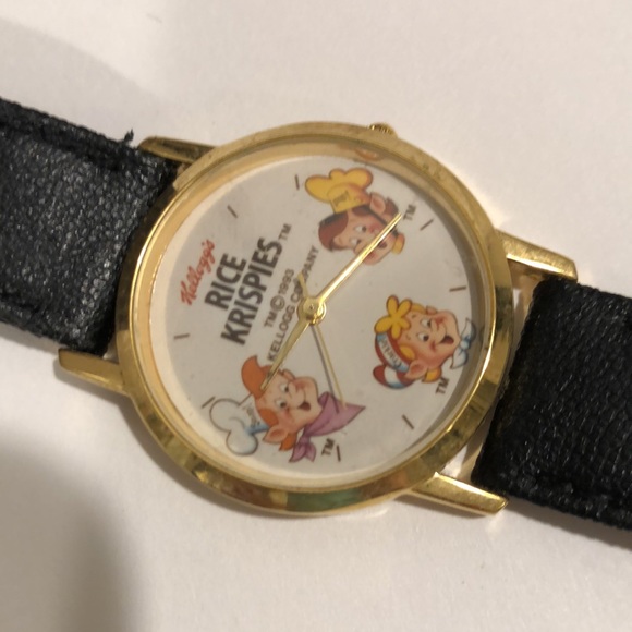 Kellogg’s Rice Krispies Vintage Watch 1993 Snap-Crackle-pop - Picture 2 of 6